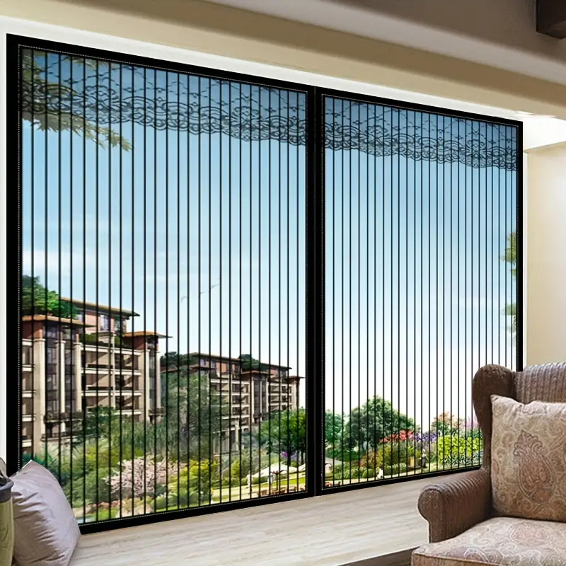 Metal Sliding Mesh Door